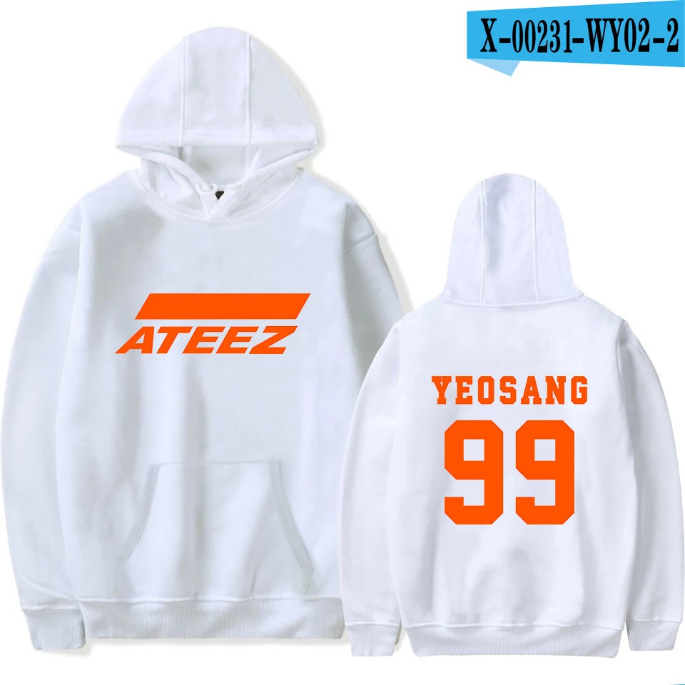 VAGROVSY Kpop ATEEZ толстовки для женщин и мужчин новинка для подростков Z пуловеры повседневные Harajuku ATEEZ ATINY Толстовка спортивный костюм с длинными рукавами