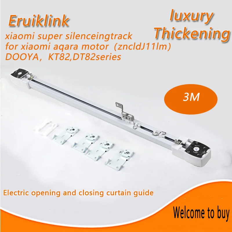 

Original Xiaomi aqara / Dooya KT82 / DT82 engine Customizable Super Ganz Electric Curtain Track for smart home for 3m or less