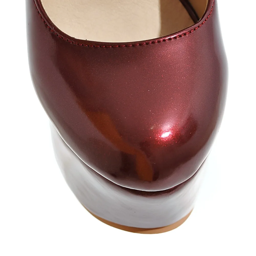 Г. Новые Модные женские свадебные туфли вечерние женские туфли больших размеров 30-48 пикантные водонепроницаемые туфли на высоком каблуке с круглым носком, Y-18