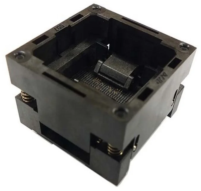 

LGA52 Socket, IC size 12x17mm, open top burn-in socket, LGA adapter Partners: SAMSUNG,Hynix,Sandisk,Intel,Toshiba,Kingston