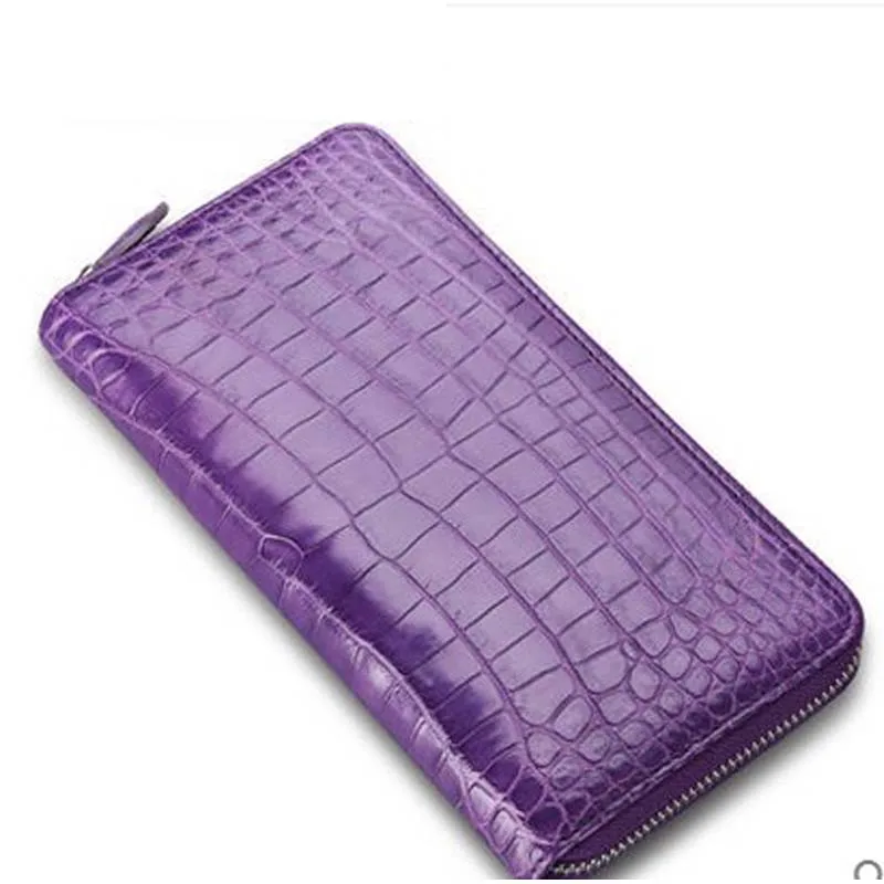 

cestbeau new design imported from Thailand crocodile belly Lady hand purse women clutch bag