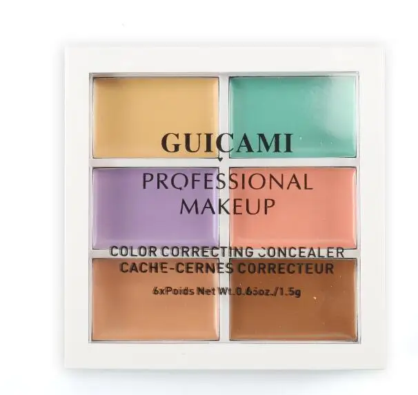 

NKR1 - color 6 - color 3CP plate cream for long-lasting color matching to cover red blood streaks and pockmarks and dar
