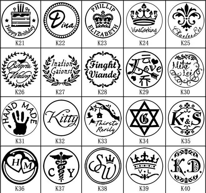 1 DIY customize double Name 2 initials personalized Letter stamp/Sealing Wax /wedding Wax Seal Stamp Custom invitations envelop