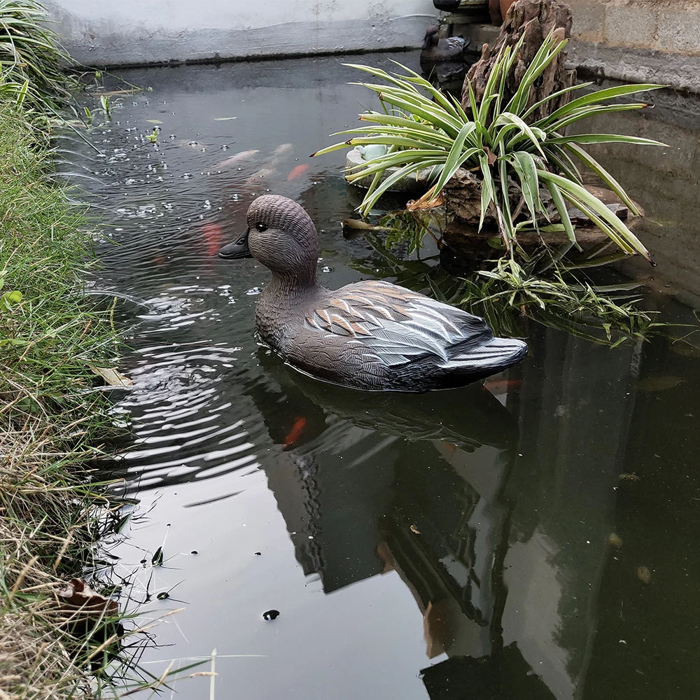 

Highly Realistic Duck Garden Decorate PE Duck Decoy Scare Decoy for Hunting Shoot Duck Outdoor Hunting Decoy low High Gadwall