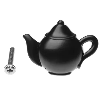 1Pc Teapot Zinc Alloy Furniture Drawer Door Knobs Closet Cupboard Kitchen Pull Handle Cabinet Knobs and Handles Home Decor