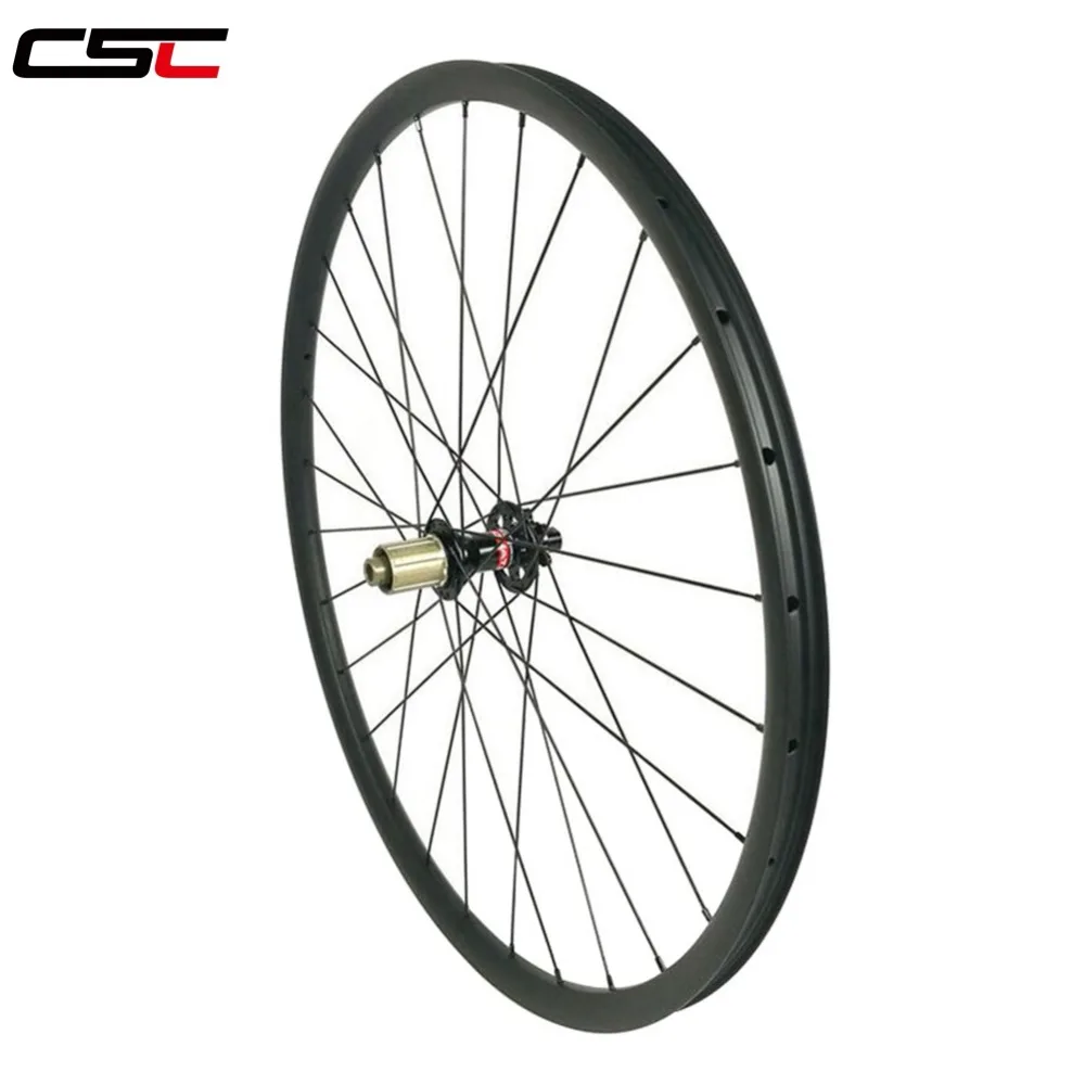 Excellent XC 29" Mountain bicycles carbon wheels 30mm width 25mm clincher tubeless hookless D791SB/D792SB hub MTB 29 er carbon wheelset 2