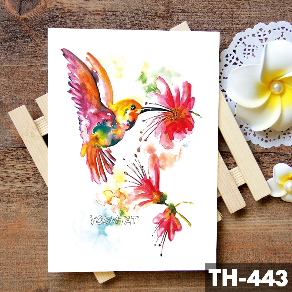 الطائر الطنان زهرة المائية المؤقتة الوشم ملصق زهر البرقوق للماء الوشم هيئة الفن الذراع وهمية الوشم النساء فتاة الطائر الطنان زهرة المائية المؤقتة الوشم ملصق زهر البرقوق للماء الوشم هيئة الفن الذراع وهمية الوشم النساء فتاة