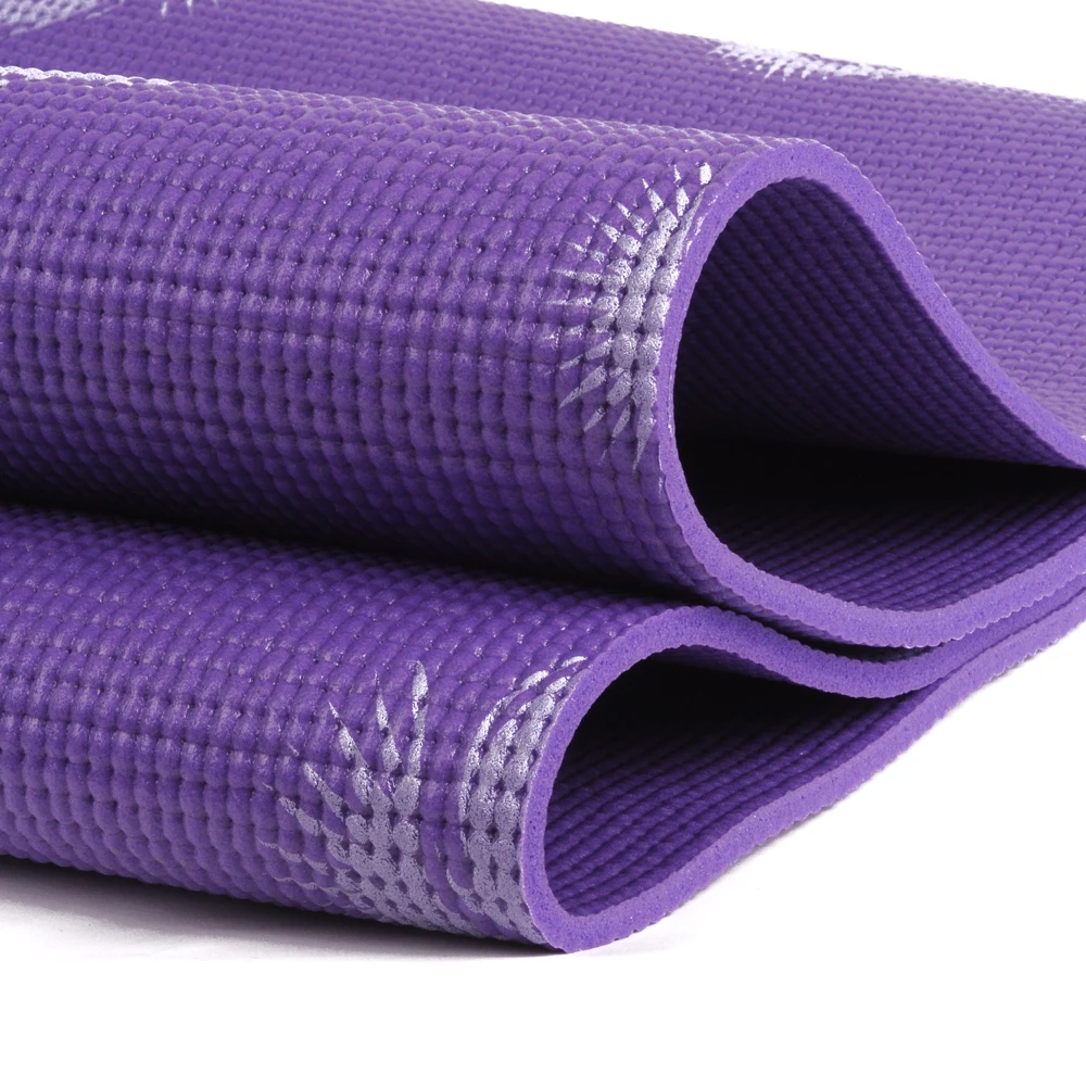 WINMAX Горячая складной гимнастический ПВХ синий/розовый/фиолетовый Esterilla Коврик для йоги