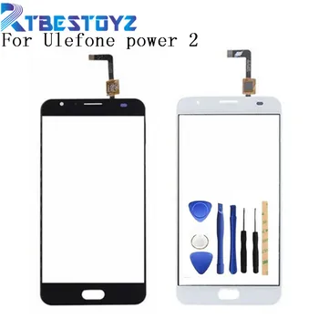 

RTBESTOYZ 5.5" inch Touch Screen For Ulefone Power 2 Power2 Touch Screen Digitizer Sensor Front Panel Glass Replacement