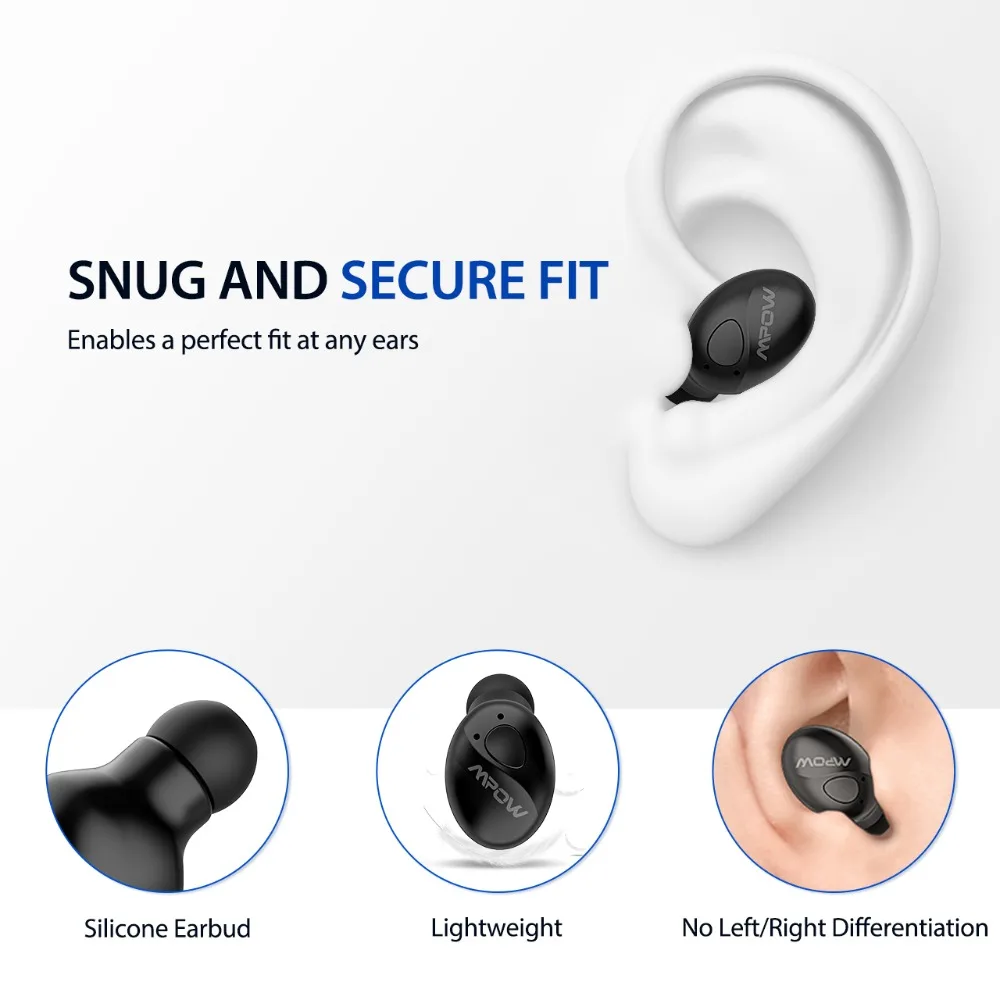 Mpow EM14 Wireless Earphone Kristal 