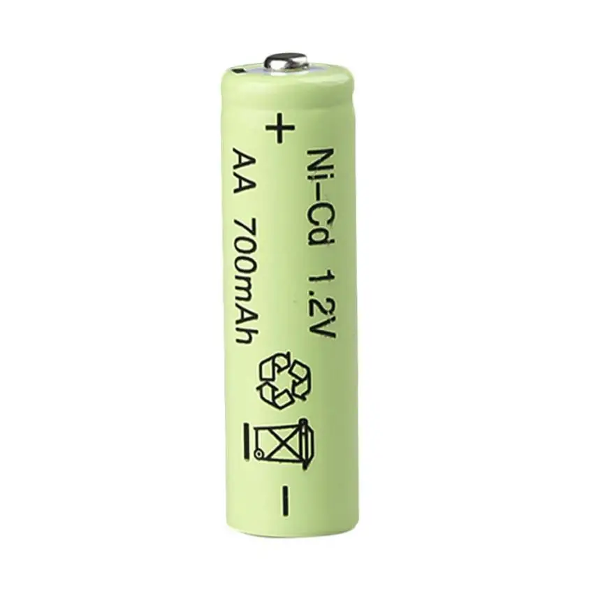 20 AA перезаряжаемые батареи NiCd 700mAh 1 2 v Сад Солнечный Ni Cd свет СИД Мощный для