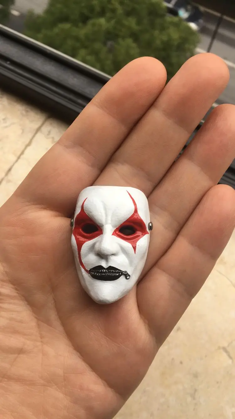 Новинка deliced 1/6 Scale Slipknot jim root мини маска для коллекции вентиляторов|mini mask|masks