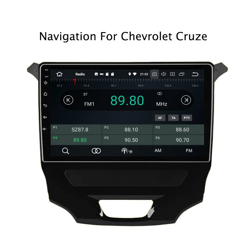 Discount 9inch 4G RAM 64G ROM Octa Core Android 9.0 Car DVD GPS Navigation For Chevrolet Cruze Car Radio Stereo 5