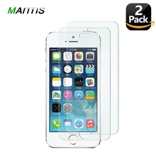 MANTIS [2 шт] Защитное стекло для IPhone 5 S 4 S Защитная пленка для IPhone 11 Pro Max 5 SE 6 6S 7 8 Plus X XS Max XR