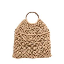 Nets bag beaded shopping bag beach hollow out handbag women Weave casual fold over bag white brown wholesale drop shipping цена Nets bag beaded shopping bag beach hollow out handbag women Weave casual fold over bag white brown wholesale drop shipping цены онлайн