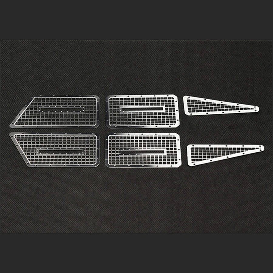 Нержавеющая сталь забор стороны Оконные рамы сетки специализируются для 1/10 Traxxas trx-4 Тактический Блок гусеничный автомобиль