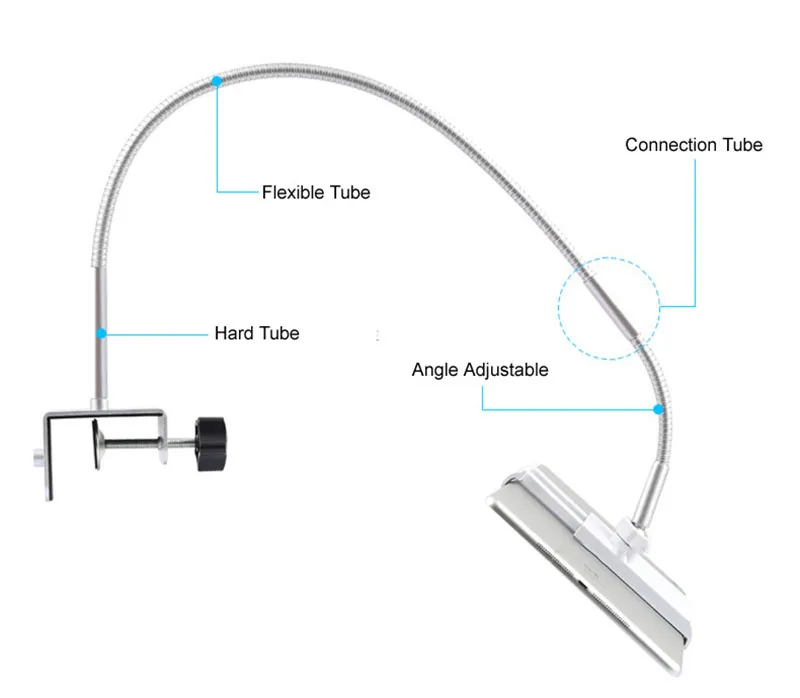 100cm Long Arm Rotation Metal Tablet Phone Stand for ipad air mini 1 2 3 4-10.6 inch Lazy Bed Table