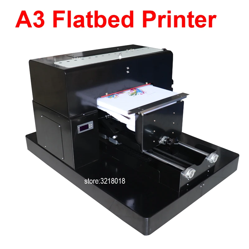 Multicolor A3 Flatbed Printer DTG Printer tshirt Printer Printing Dark Light Color Flatbed Printer for TShirt Clothes Phone Case Multicolor A3 Flatbed Printer DTG Printer tshirt Printer Printing Dark Light Color Flatbed Printer for TShirt Clothes Phone Case