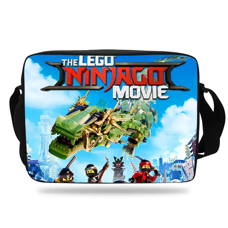 2018 Hot Popluar Movie Ninjago Printing School Shoulder Messenger Bag For Kids Boys Girls Book Bags For Children School Bags Aliexpress