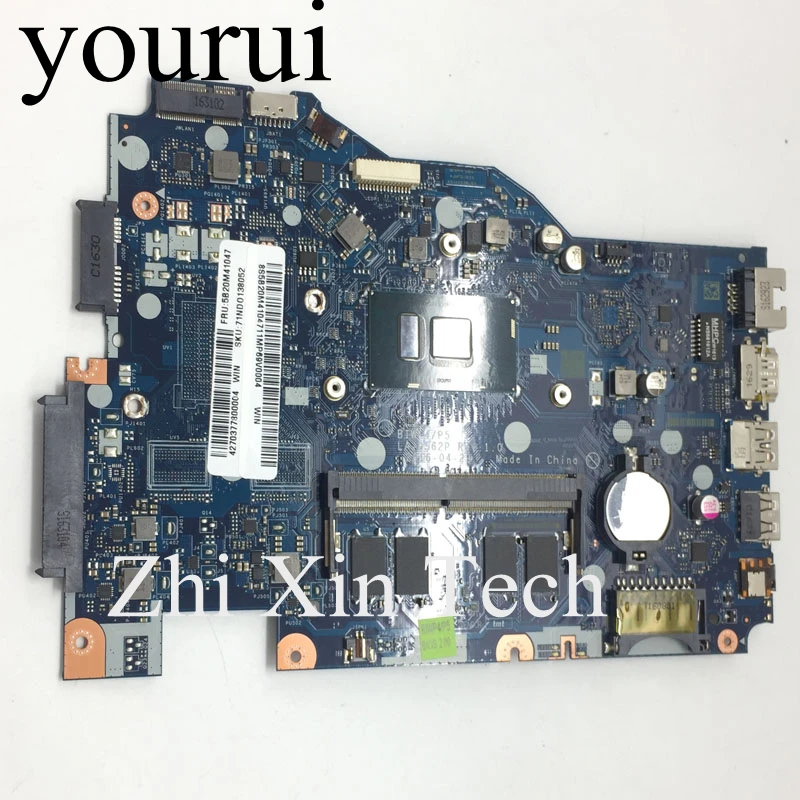  yourui For Lenovo IdeaPad 110-15ISK Laptop Motherboard With i5-6200u CPU 4GB RAM BIWP4 BIWP5 LA-D56