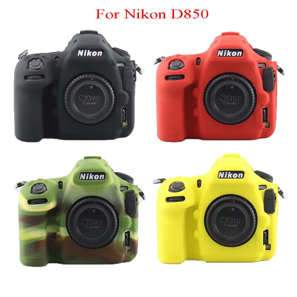 Силиконовый армированный чехол для DSLR камеры защитный видеообъектива Nikon