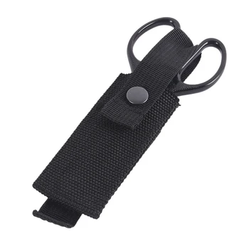 

Tactical Durable Portable Military Airsoft Hunting Tool Pouch Medical Scissor Shears Sheath Pouch Bag Nylon