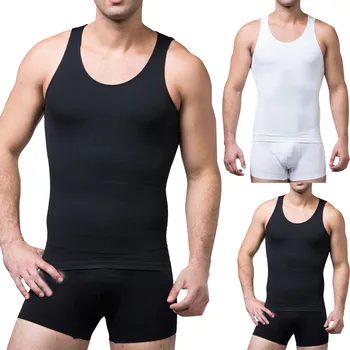 

Men New Vest Beauty Body Corset Clothes An Body-Shaping Seamless Shaping Corsets Seamless Vest 2019 Жилет нижнего белья