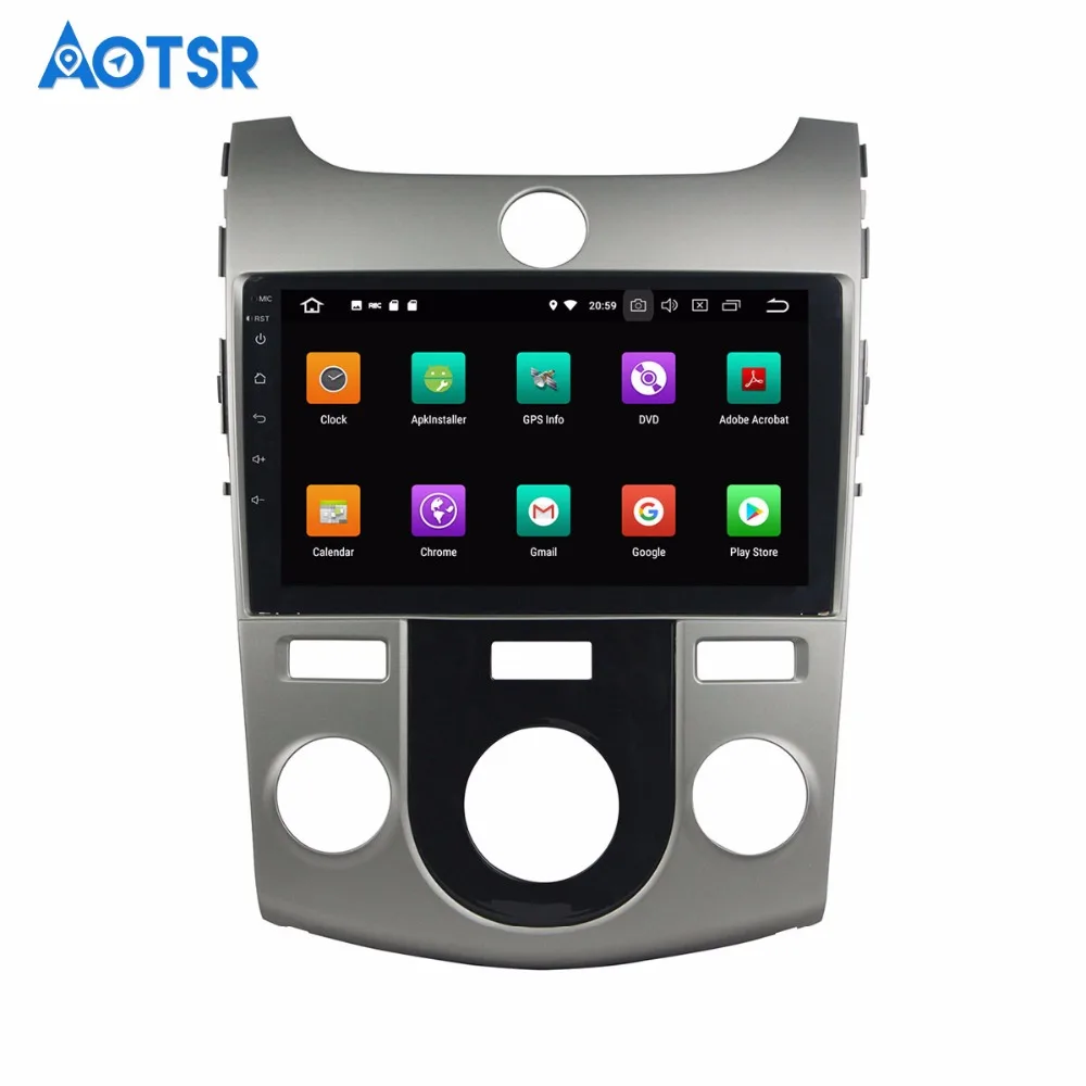 Автомобильный DVD плеер на Android 8 0 4 + 32 ГБ GPS навигация для KIA CERATO/FORTE 2008 2012 головное
