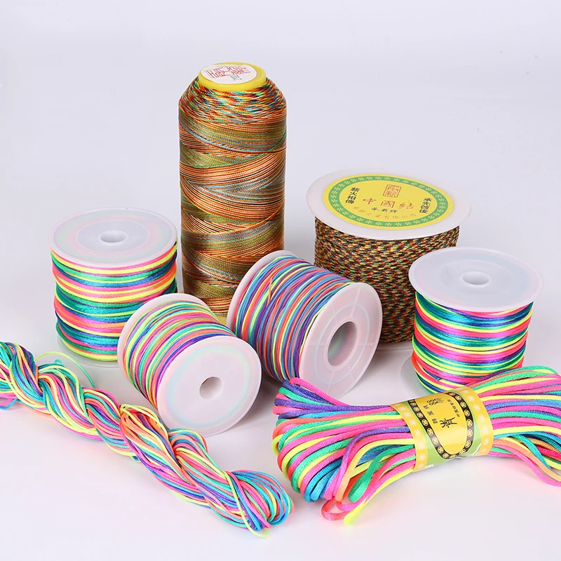 

Multi Option Handmade Stitch Knitting Thread Polyester Tread Embroidery Thread For Cross Stitch Floss Sewing Skein Craft