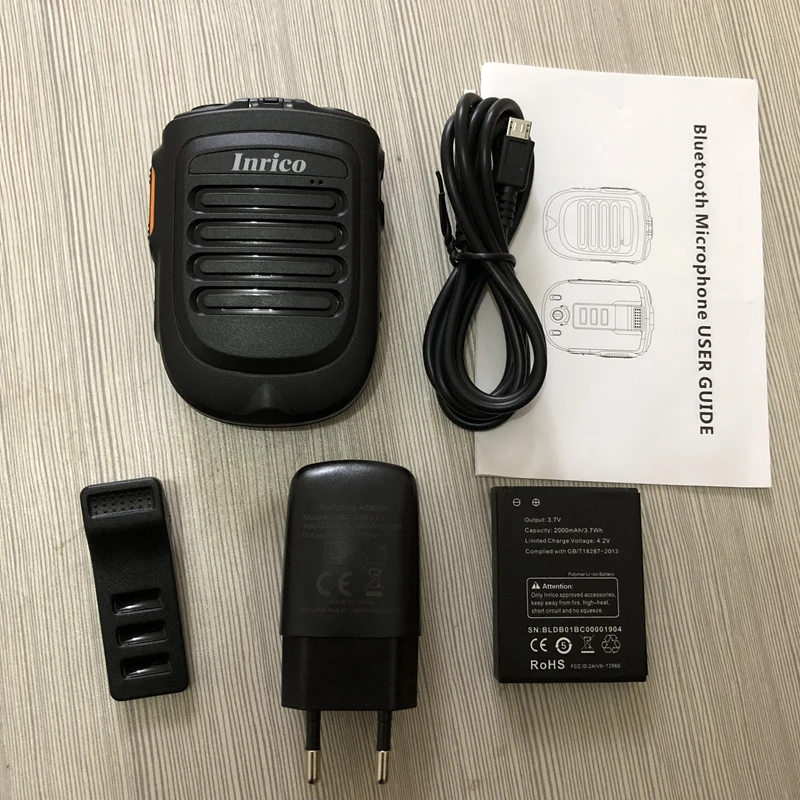 Zello bluetooth динамик Android 7 0 беспроводной микрофон 2000 мАч батарея работает с F22 + TM 7plus