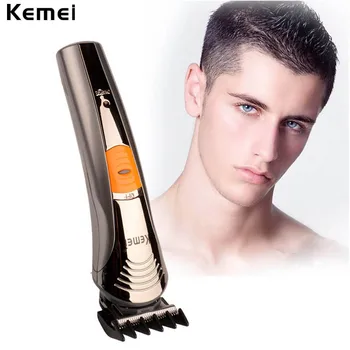 

Kemei 7-in-1 Professional Electric Hair Clipper Nose Ear Body Hair Trimmer Adjustable Rechargeable Hair Cutting Kit 110-240V S42