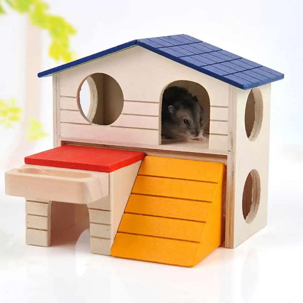 Desain Lucu Hamster Tangga Hewan Kecil Hewan Peliharaan Kelinci