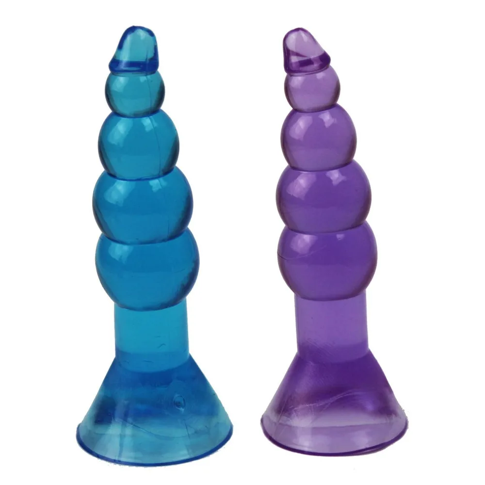 HH032 BASICS Beaded Slimline Butt Plug (2)