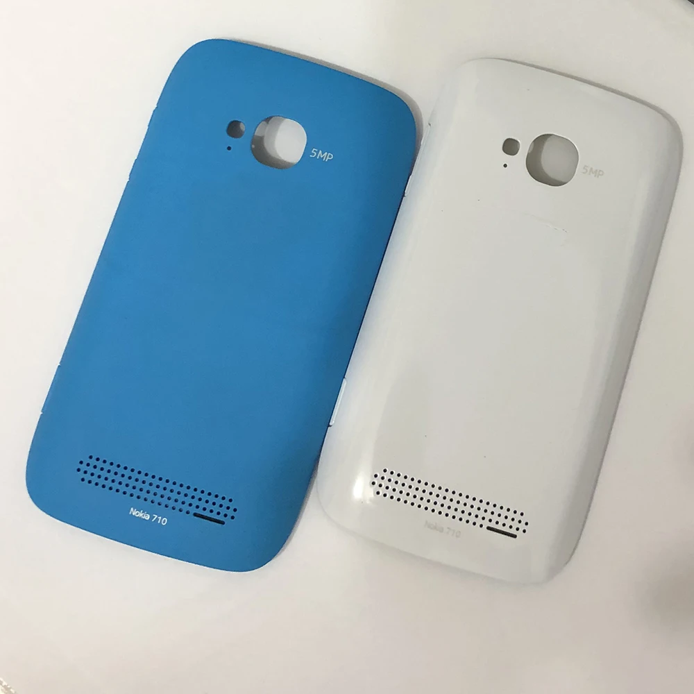 

New Colorful Battery Door Back Cover Housing Case For Nokia Lumia 710 With Power Volume Buttons