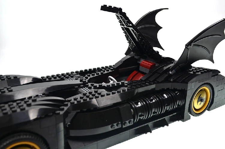 7116 Бэтмобиль tumbler совместим с 7784 супер героями Бэтмен строительные блоки
