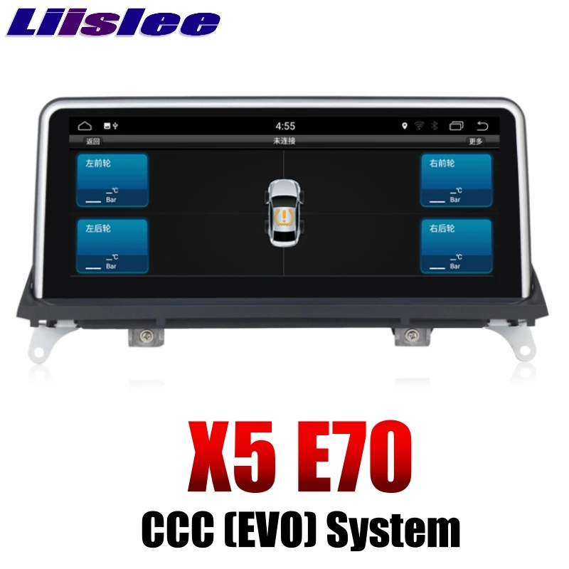 Discount LiisLee For BMW X5 E70 2006~2011 For CCC System EVO ID6 CarPlay Adapter Car Multimedia Player GPS Audio Radio Navigation NAVI 2