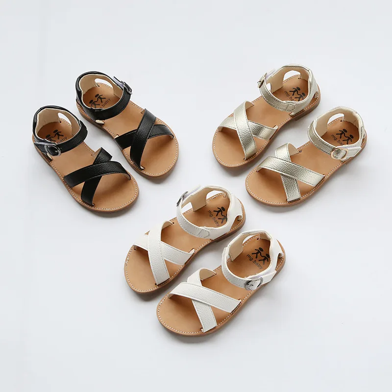 

Toddler Girl Baby Girls Summer Outdoor Leather Sandals Children Shoes Kids Flower Non Slip Casual Sandals Soft Walking Shoes