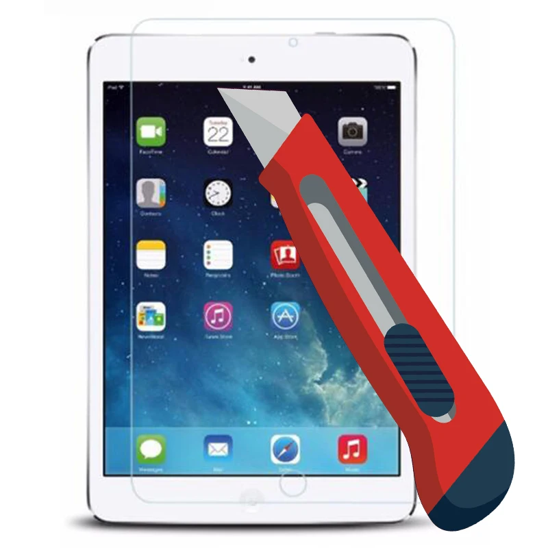 100pcs/lot Screen Protector For iPad Air iPad 5 Explosion Proof 2.5D