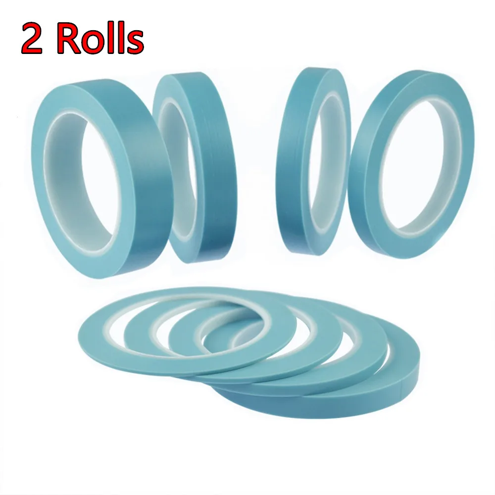 

2 Rolls High Temperature Resistance Adhesive PVC Vinyl Fine Line Masking Tape For Car Auto Body Shop Paint FineLine Tape