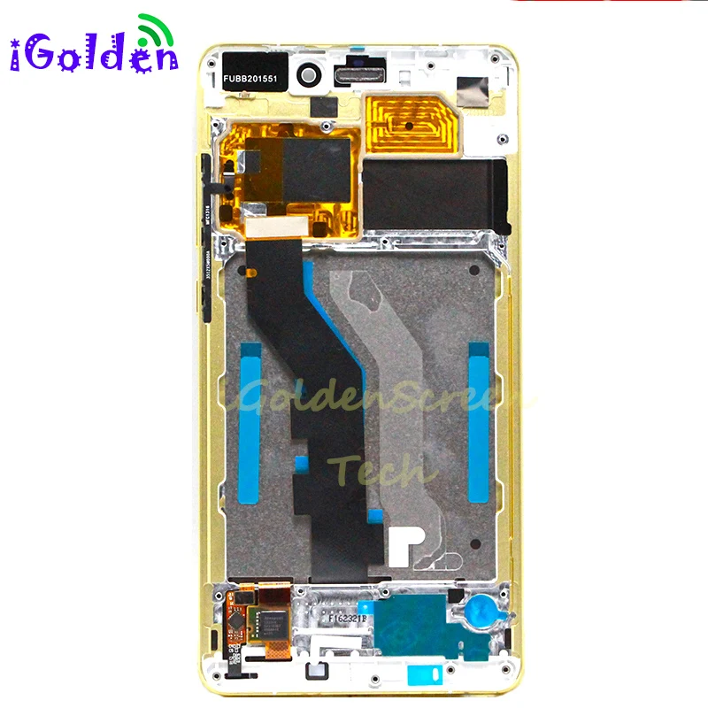 mi note  lcd with frame-5