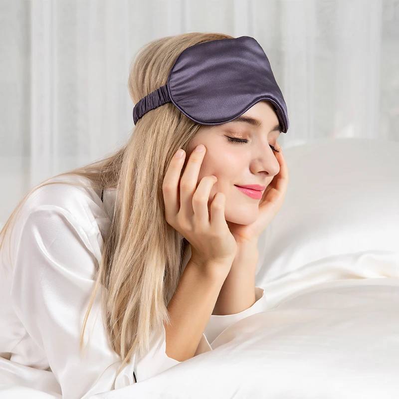 Buy Silk Sleeping Eye Patch Smooth Eye Mask Cover Soft