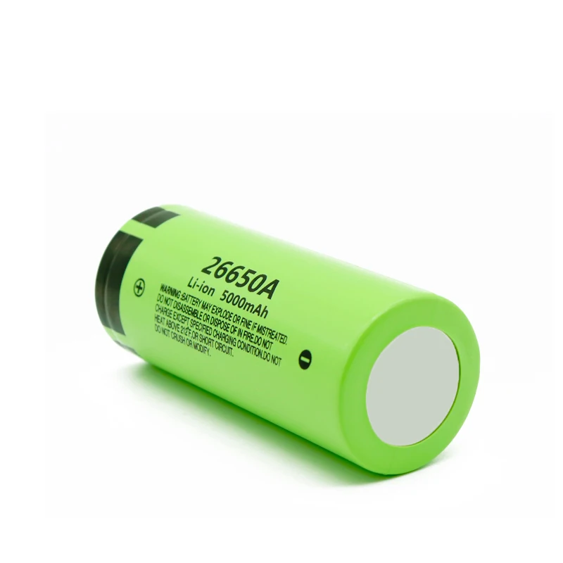 Новый 26650 аккумулятор 5000 mAh литий ионная аккумуляторная батарея для Panasonic