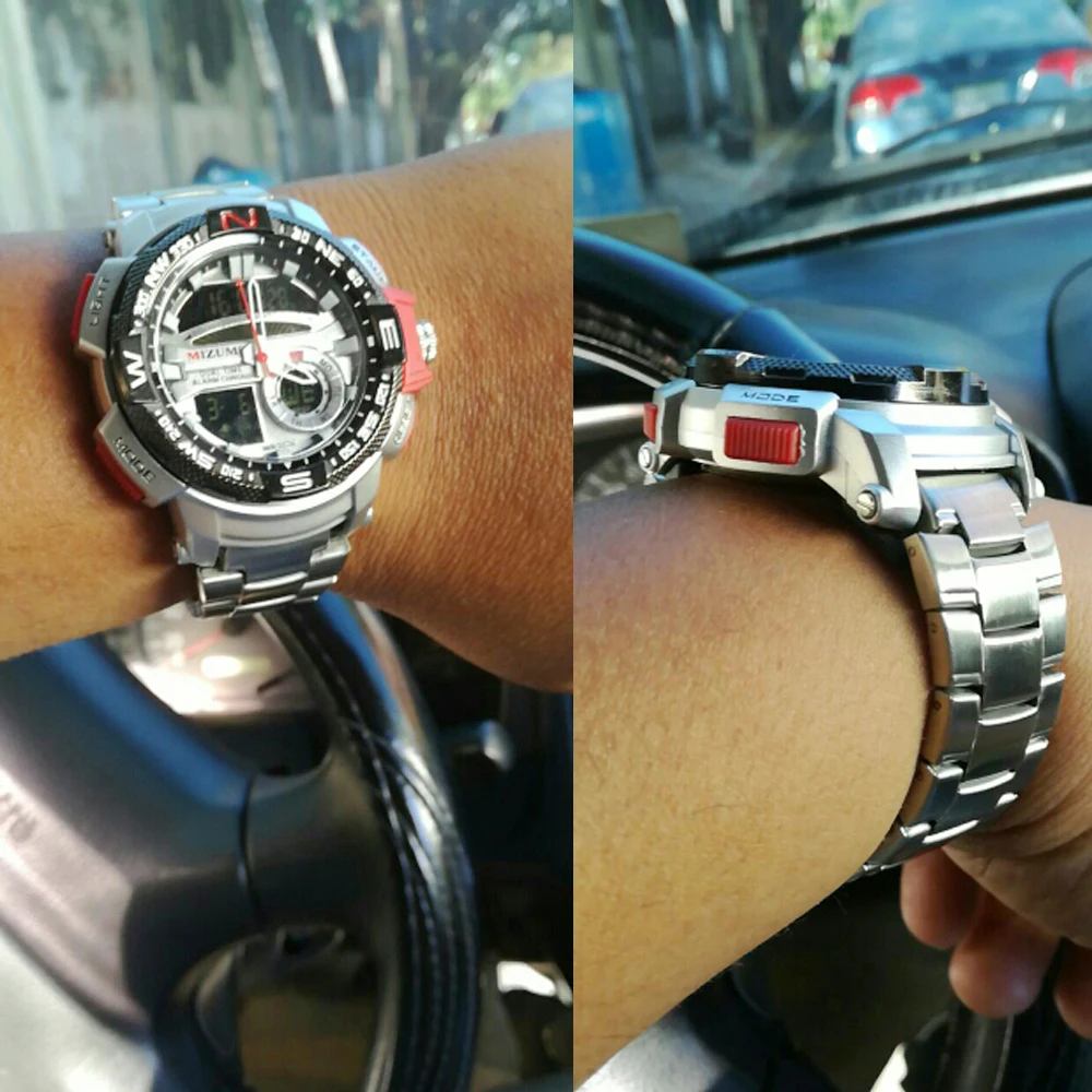 wholesale luxury brand mizums analog quartz watch for men cool mens led digital watches dual time zones sports watch man 2019 (4)