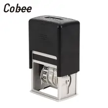 DIY Handle Account Date Stamps Stamping Mud Set Mini Self-Inking Stamps For Scrapbooking Office Escolar Supplies Emboss 15pc teachers stampers self inking praise reward stamps motivation sticker school 2018 dropshipping