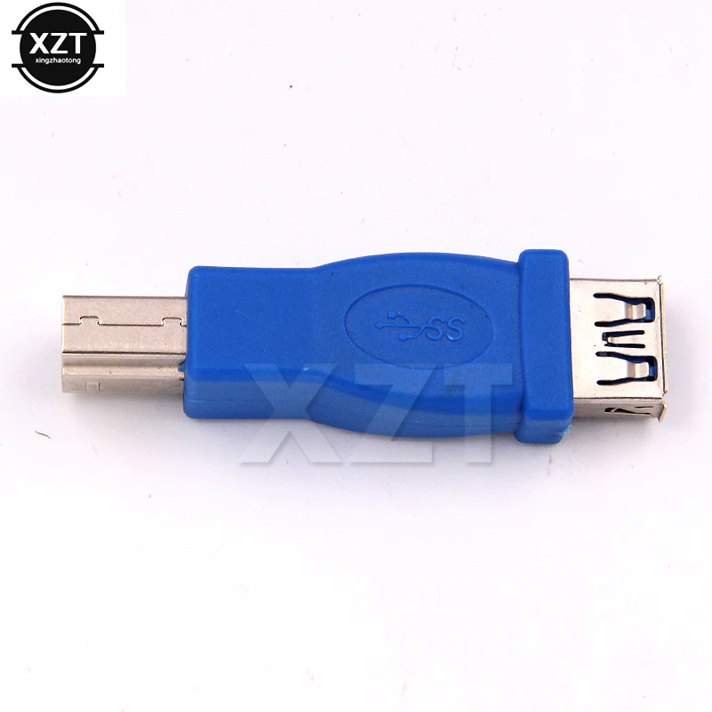 1 шт. Высокое качество USB 3 0 тип A разъем типа B адаптер USB3.0 конвертер AF to BM |