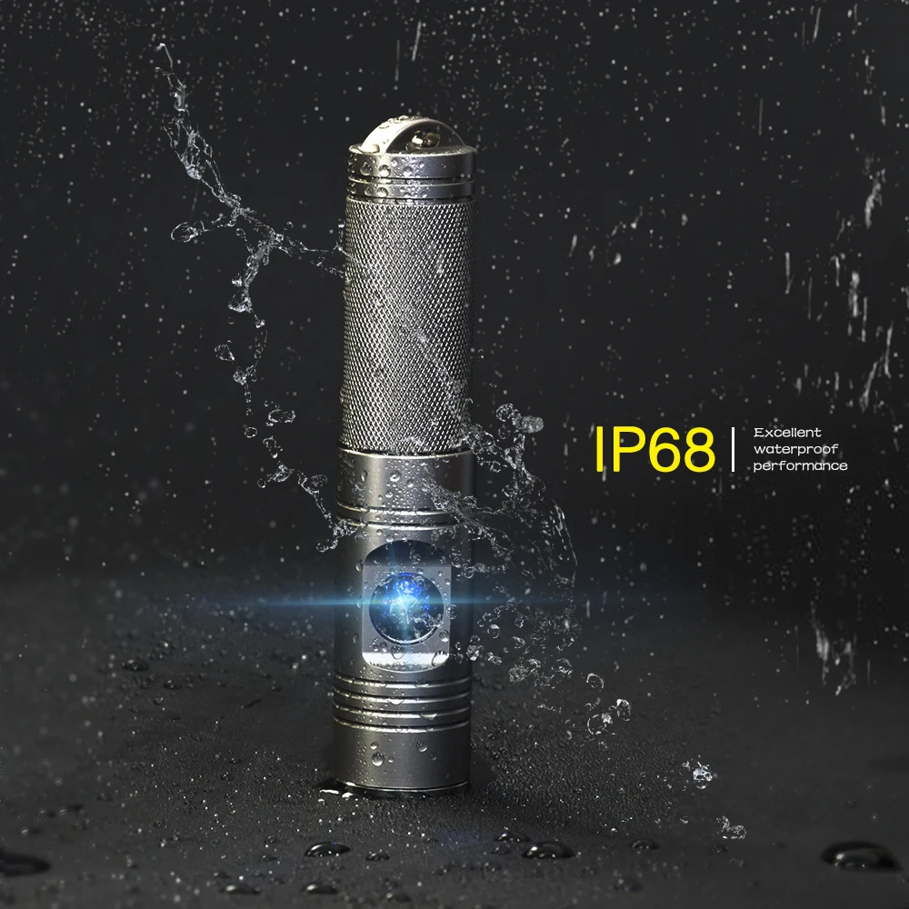 Poderosa do Diodo Emissor de Luz Lanterna à Prova Profissional Mergulhador Mergulho Água Led Underwater Lâmpada Tocha Lanterna d’