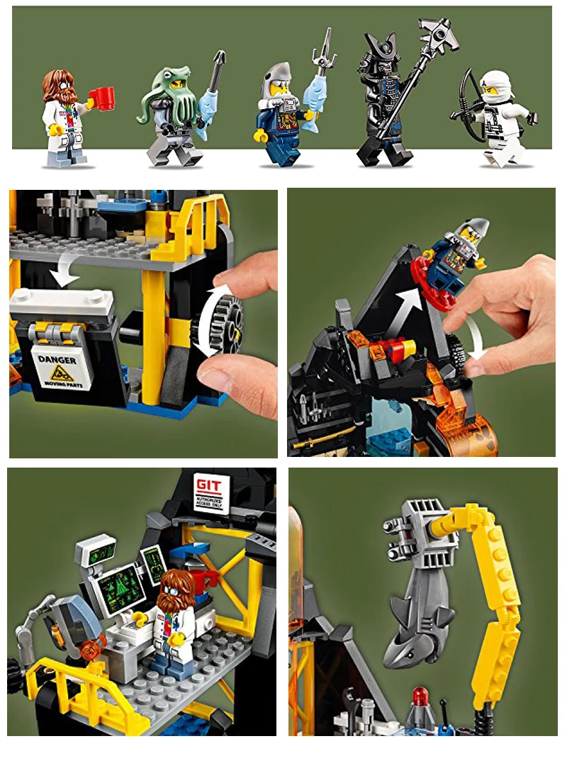 LEGO Ninjago Movie Garmadon's Volcano Lair 70631  (7)