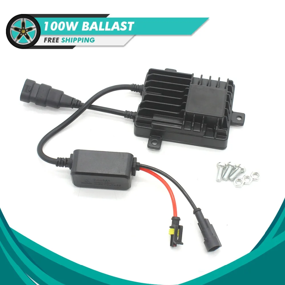 

Modifygt AC 100w Fast Start HID Ballast 12-24v Xenon Headlight Conversion Kit H1 H3 H7 H8/H9/H11 9005 HB3 9006 HB4 6000K 8000K