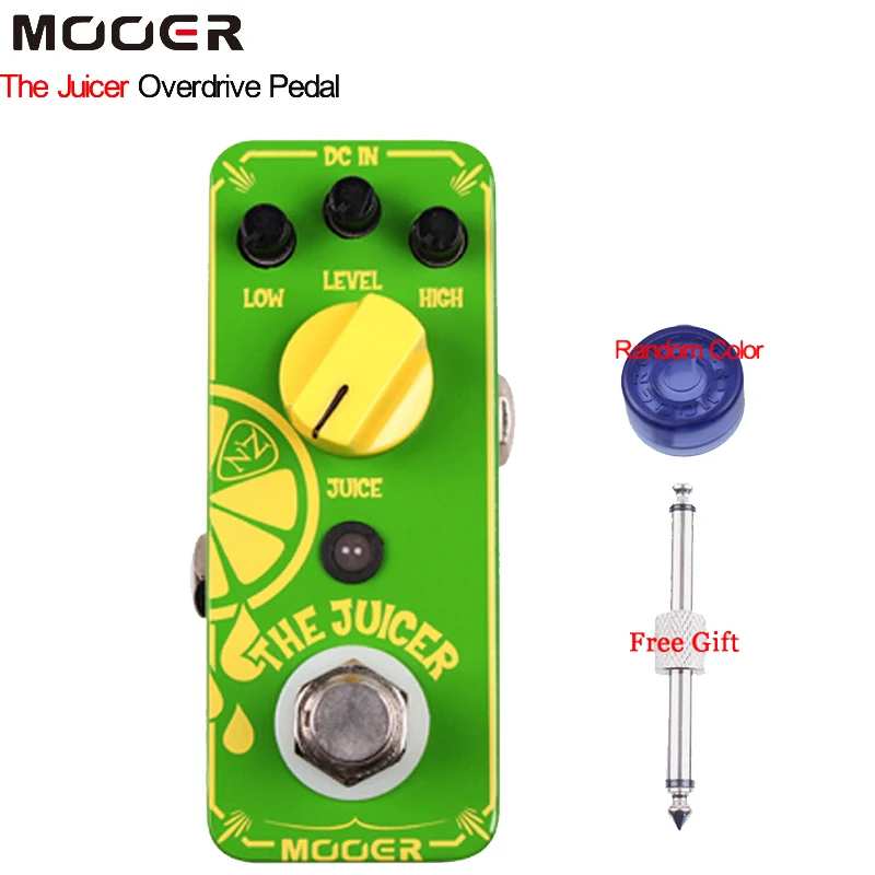 

Mooer The Juicer Neil Zaza Signature Overdrive Guitar Effect Pedal Transparent and Singing Low Gain Overdrive Effect