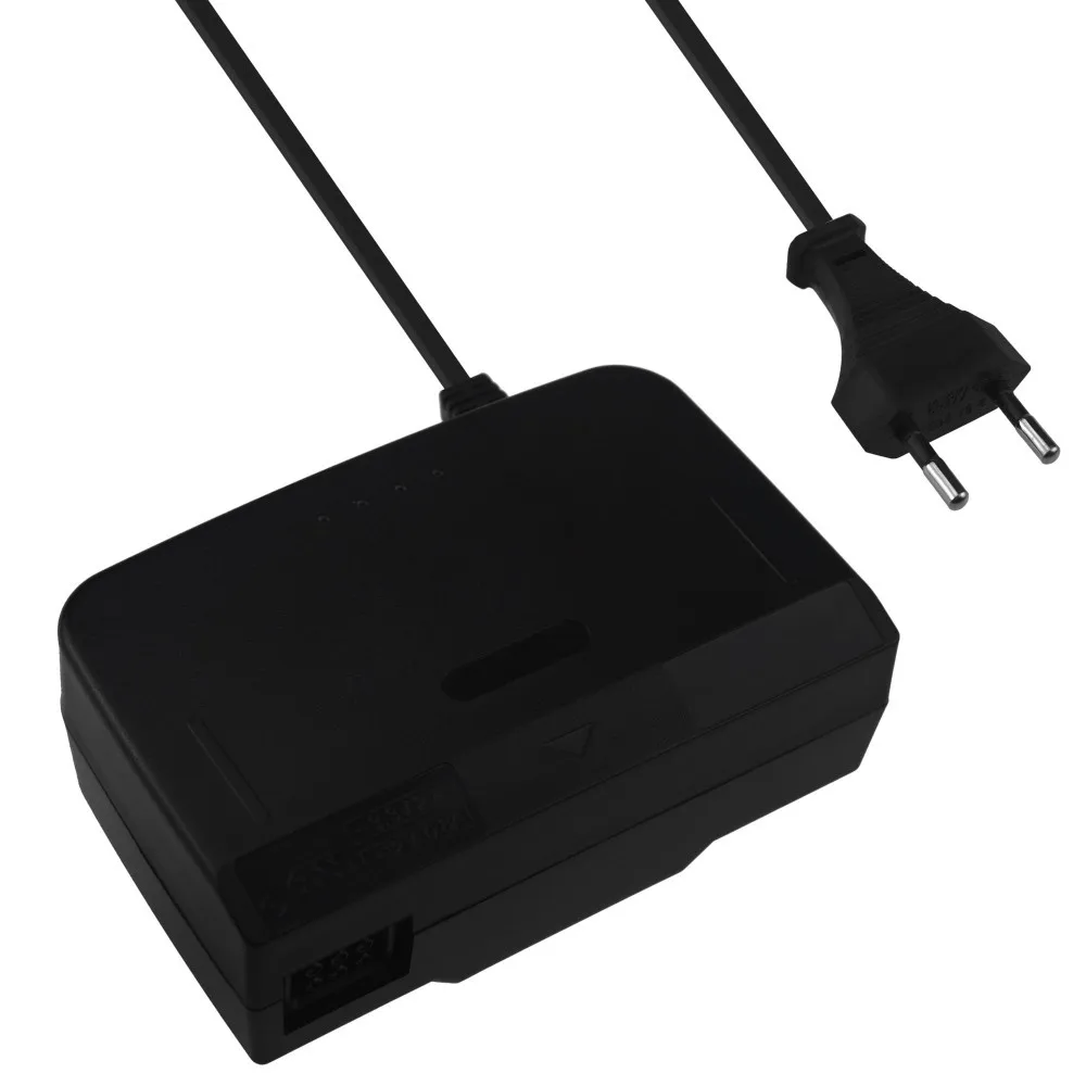 TELMAN 220V Portable Universal Outdoor Travel AC Adapter Power Supply Converter Charger For Nintendo 64 EU Plug